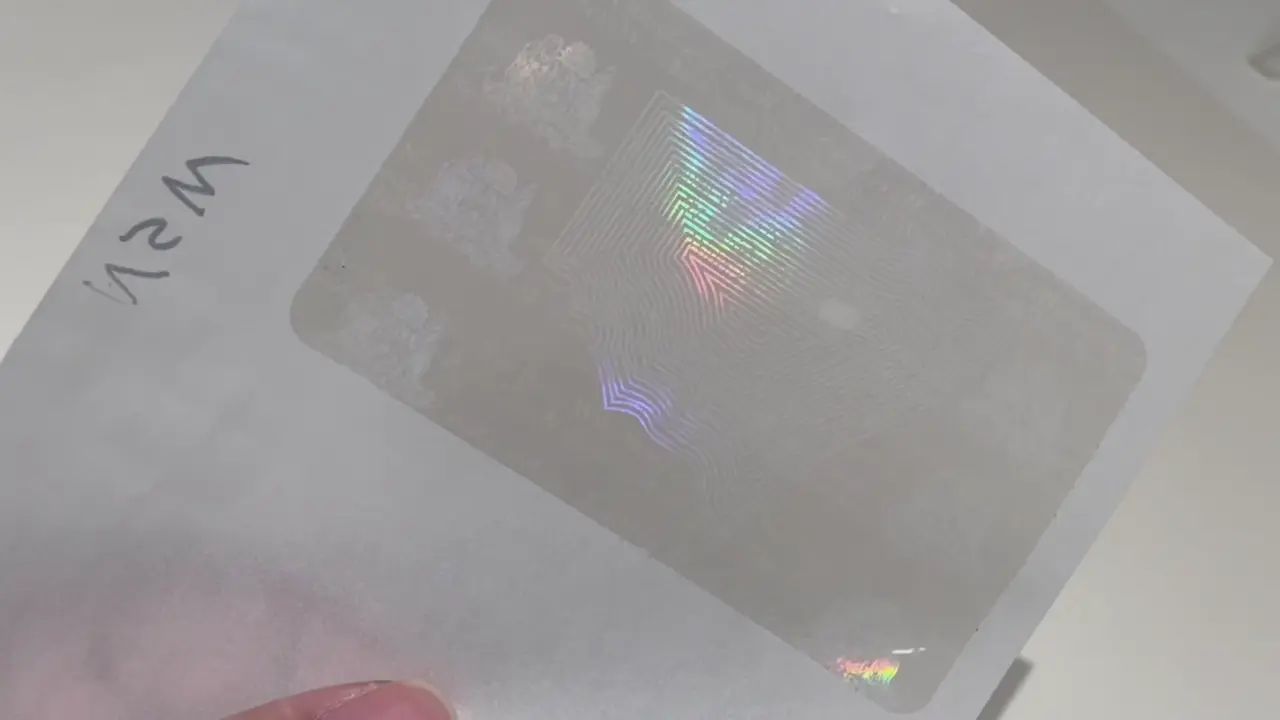 Lớp phủ hologram trong suốt cho giấy phép New South Wales | Màng NSW: Video hướng dẫn