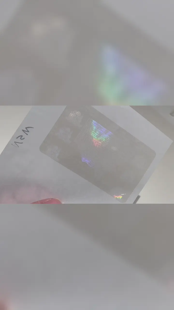 Lớp phủ hologram trong suốt cho giấy phép New South Wales | Màng NSW: Video ngắn