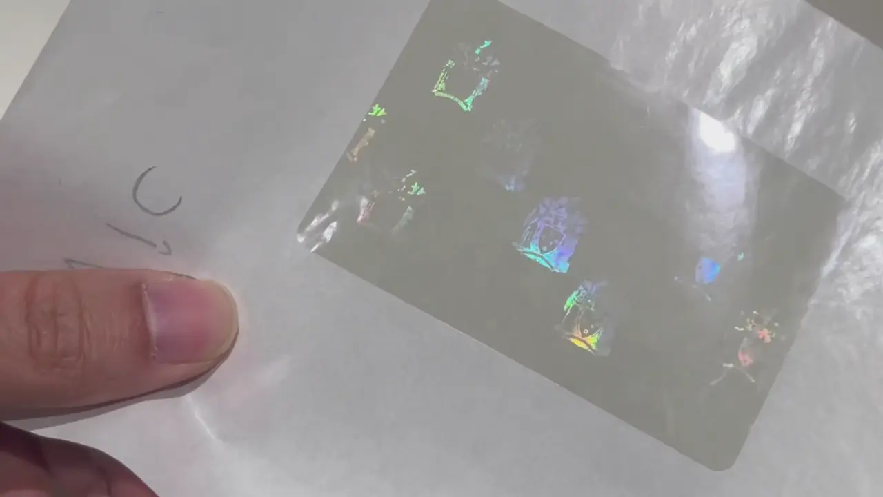 Victoria lớp phủ hologram trong suốt cho giấy phép lái xe | VIC màng hologram bảo mật cho thẻ ID: Video hướng dẫn